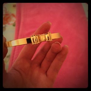 Gold Kate Spade bow Bracelet