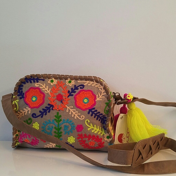 Embroided colorful Bag