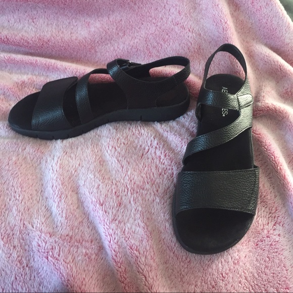 Aerosoles Black Sandals