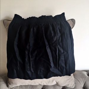 J Crew navy linen City Mini, size 8