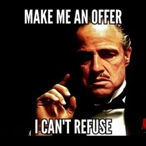 Feel free to make an offer