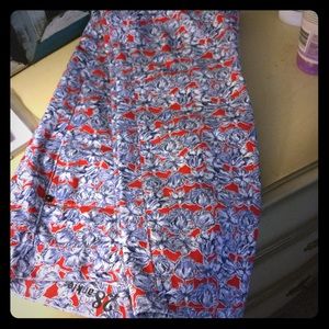 Beautiful patterned J. Crew denim