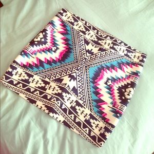 Bandage Style Mini Skirt