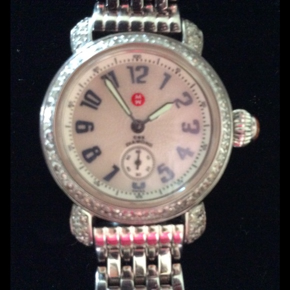 Michele CSX Petite Diamond Watch with bands
