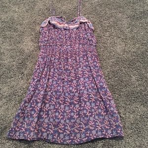 American eagle purple floral dress