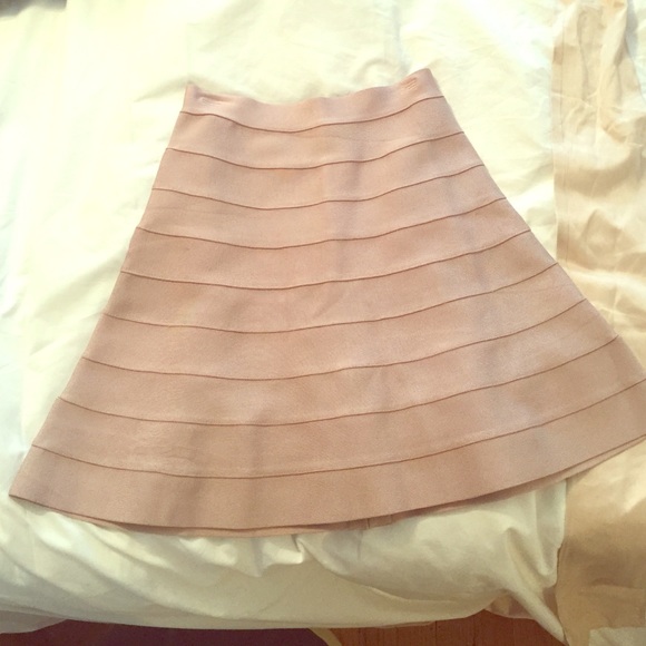 Pink A-Lind bandage skirt
