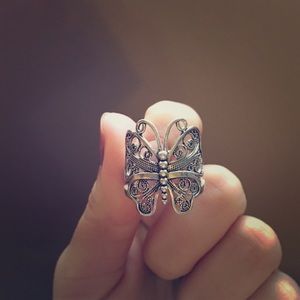 Butterfly Thumb Ring