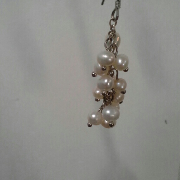 New handmade freshwater pearl grape earing - Picture 2 of 2