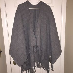 Also Poncho NEVER WORN