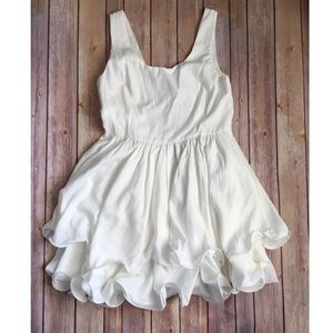 Angel Biba White Dress
