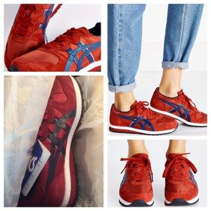 onitsuka tiger navy red