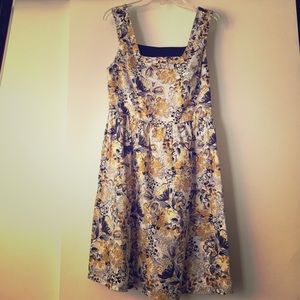 Yellow Floral Dress