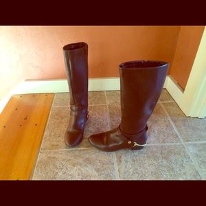 Chocolate brown boots