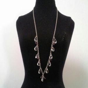 New handmade sterling silver necklace cristal