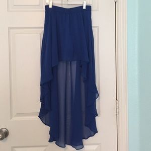 NEW F21 High Low Skirt