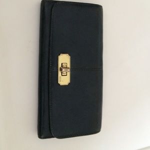 Coach Navy Wallet