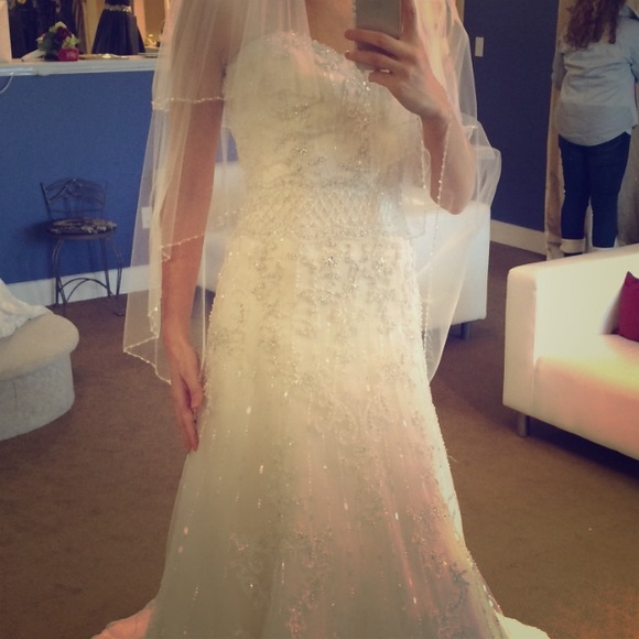 Justin Alexander Designer Wedding dress