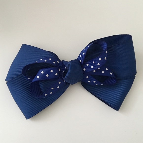 💖Blue bow - Picture 2 of 3