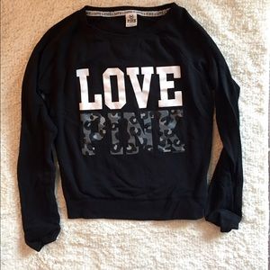 VS Crew Neck Sweatshirt Black