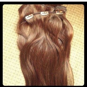 14" 100% Human Hair Clip-In Extensions