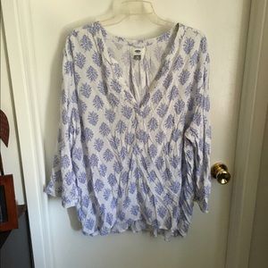 Old Navy patterned top