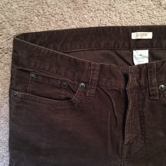 jcrew toothpick corduroy pants - Picture 2 of 3
