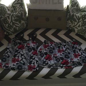 Reebok tankini swim set