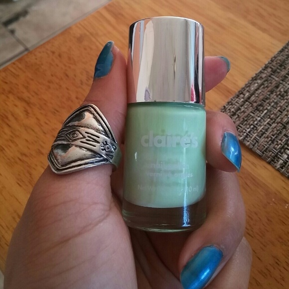 Neon Green nail polish!