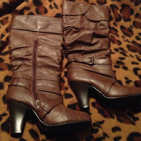 Brown boots