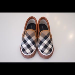 Burberry Check Slip-on Trainers Sneakers
