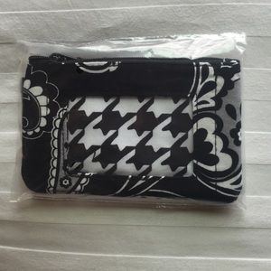 Bundle zip ID case & lanyard in midnight paisley