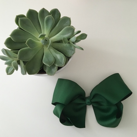 💖Green bow
