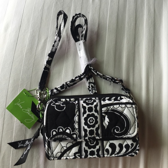 Vera bradley all in one crossbody midnight paisley