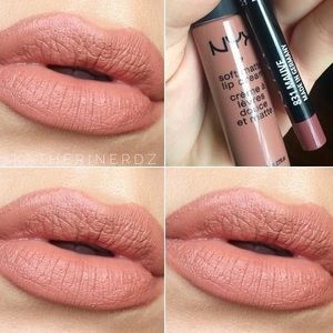 NYX soft matte lip cream: color 04 London