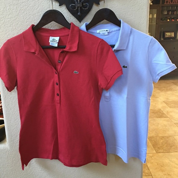 🚫SOLD🚫 Like new 2 Lacoste Polo Shirts