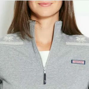 Embroidered Snowflake Shep