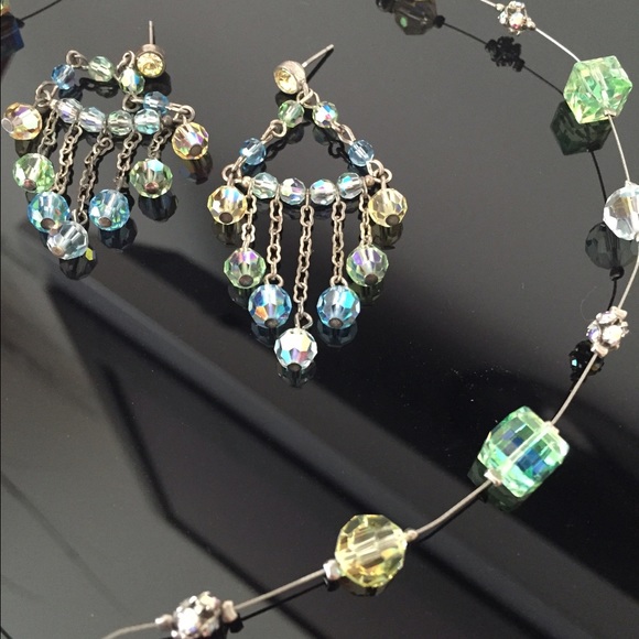 Crystal chandelier  earrings