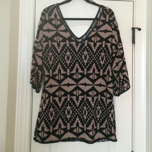 Aztec print dress/tunic