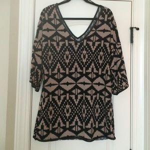 Aztec print dress/tunic