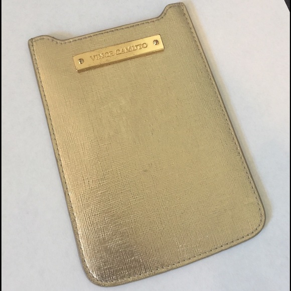 Vince Camuto Gold Phone Holder - Picture 1 of 3