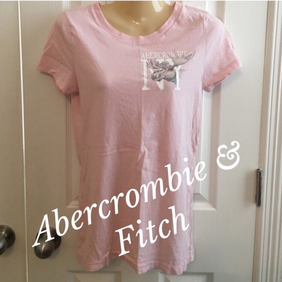 Abercrombie Light Pink Tee