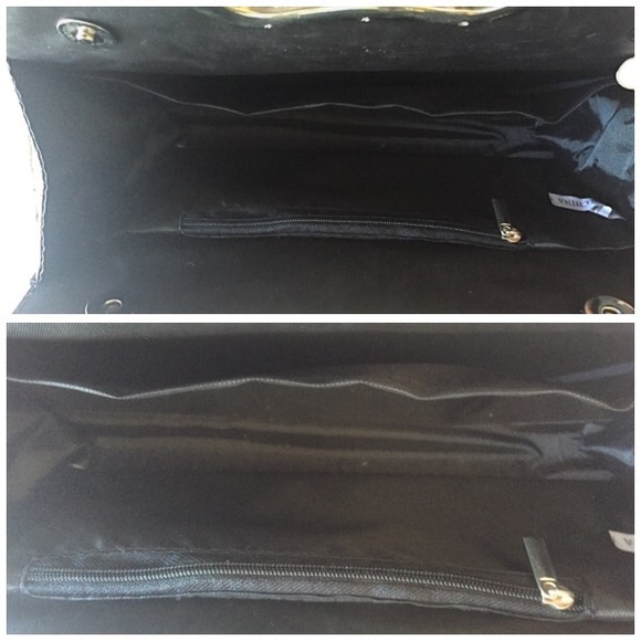 Black Textured Clutch - Picture 2 of 4