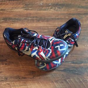 Nike Men's Kobe 9s Red White Blue size