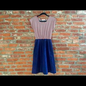 Vintage Red, White, & Blue Dress