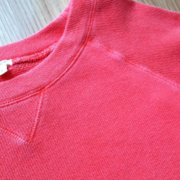 ❌SOLD❌Crew coral cotton sweatshirt - Picture 4 of 4