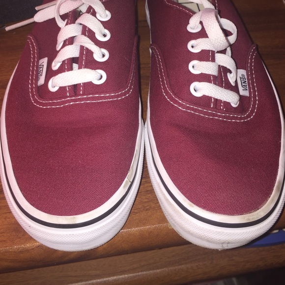 Vans Shoes - Maroon Vans