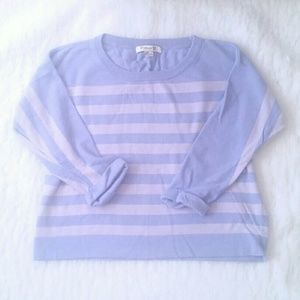 Lovely Purple Lavender Striped Sweater