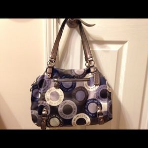 Fabric Coach Bag **Great Condition**