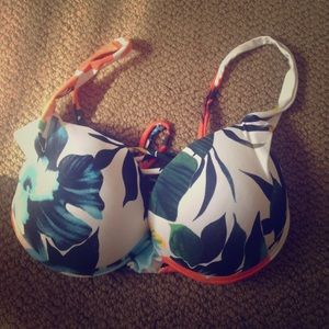 midori patterned bikini top