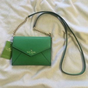Kate Spade Green Cross Body Satchel